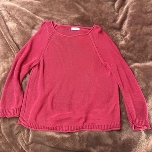 Women’s XL Pink Knit Old Navy Sweater